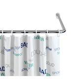 Artikelbild 1 für WENKO Metall Duschvorhangstange L-Form, Artikelnummer 664621