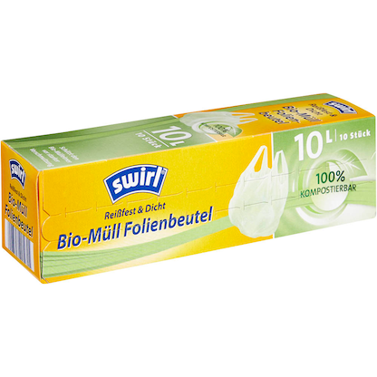 Artikelbild 3 für swirl® Biomüllbeutel 2093954006 10,0 l grün, 10 St., Artikelnummer 655535
