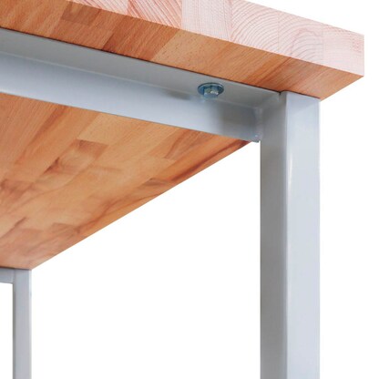 Artikelbild 3 für ADB Werkbank lichtgrau, anthrazitgrau 1 Schublade 120,0 x 60,0 x 84,0 cm, Artikelnummer 204939