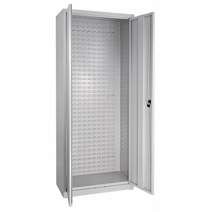 Artikelbild 13 für ADB Metallschrank 40521 lichtgrau 78,0 x 38,0 x 193,0 cm, aufgebaut, Artikelnummer 204499