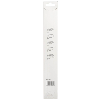 Artikelbild 4 für makita P-83945 Säbelsägeblätter-Set 5-teilig, Artikelnummer 922054