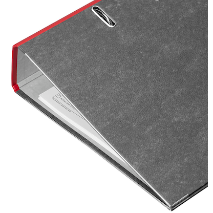 Artikelbild 4 für AKTION: 10 LEITZ 1080 Ordner rot marmoriert Karton 8,0 cm DIN A4, Artikelnummer 653799