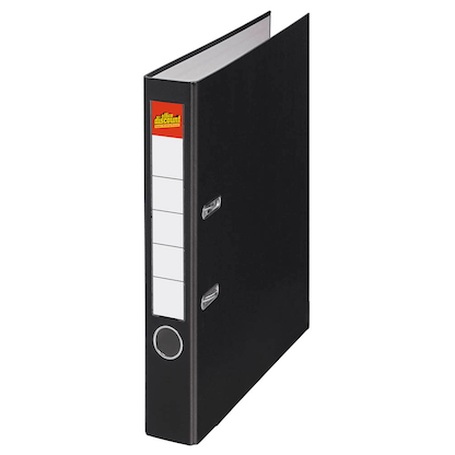 Artikelbild für office discount Ordner schwarz Kunststoff 5,0 cm DIN A4, Artikelnummer 415133