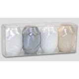 Artikelbild 1 für PRÄSENT Geschenkband AMERICA satiniert weiß/silber/creme 8,0 mm x 4x 20,0 m, Artikelnummer 299237