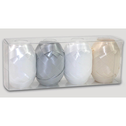 Artikelbild 16 für PRÄSENT Geschenkband AMERICA satiniert weiß/silber/creme 8,0 mm x 4x 20,0 m, Artikelnummer 299237