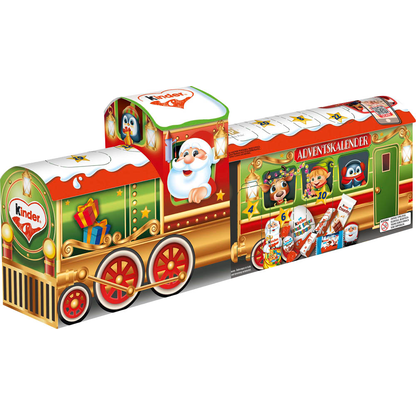 Artikelbild 2 für kinder Mix Adventskalender 3D-Zug Schokolade 24 St./226,0 g, Artikelnummer 384176