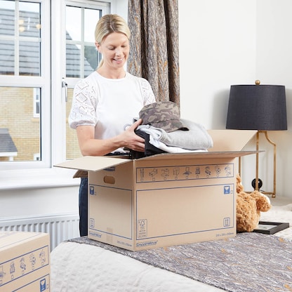 Artikelbild 6 für 10 Bankers Box Umzugskartons SmoothMove Standard 70,5 x 45,0 x 33,0 cm, Artikelnummer 539096