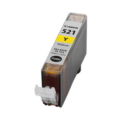 Artikelbild 2 für Canon CLI-521 Y gelb Druckerpatrone, Artikelnummer 255117