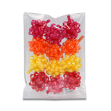 Artikelbild 1 für PRÄSENT Geschenk-Schleifen AMERIKA satiniert rot/gelb/orange/pink 10,0 mm x 0,95 m, Artikelnummer 299244