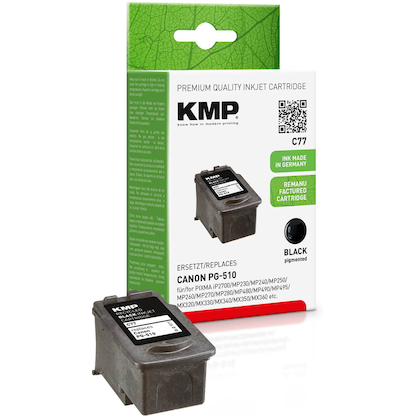 Artikelbild 19 für KMP C77 schwarz Druckkopf kompatibel zu Canon PG-510, Artikelnummer 634600