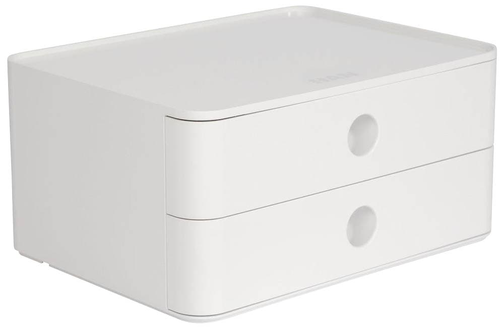 HAN Schubladenbox Smart Box ALLISON weiß 1120-12D, DIN A5 mit 2 ...