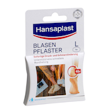 Artikelbild 1 für Hansaplast Blasenpflaster L 587360 transparent 5,8 x 3,4 cm, 5 St., Artikelnummer 148599