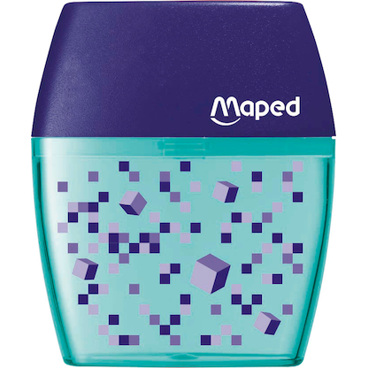 Artikelbild 3 für maped Dosenspitzer doppelt PIXEL PARTY lila, Artikelnummer 260218