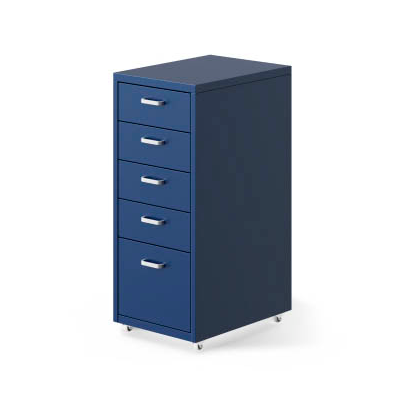 Artikelbild für FlexiSpot Rollcontainer blau 5 Auszüge 28,0 x 41,0 x 69,0 cm, Artikelnummer 656536