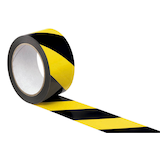Artikelbild 1 für SUPRA Warnklebeband schwarz/gelb 50,0 mm x 66,0 m 1 Rolle, Artikelnummer 173823