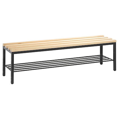 Artikelbild für CP Garderobenbank mit Schuhrost Basic 8051-010 S10001 buche Holz 150,0 cm, Artikelnummer 521942