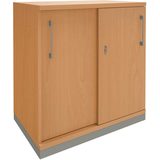 Artikelbild 1 für fm Schiebetürenschrank Oldenburg, 4260429767267 buche 1 Fachboden 80,0 cm 78,1 cm, Artikelnummer 565501