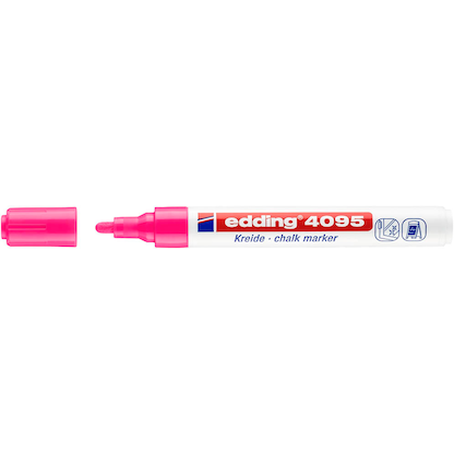 Artikelbild für edding 4095 Kreidemarker pink 2,0 - 3,0 mm, 1 St., Artikelnummer 898275