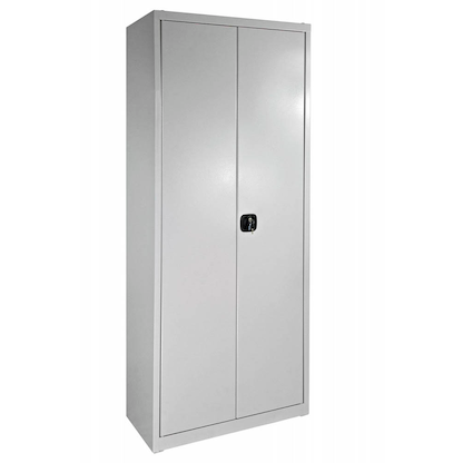 Artikelbild 2 für ADB Metallschrank 40521 lichtgrau 78,0 x 38,0 x 193,0 cm, aufgebaut, Artikelnummer 204499