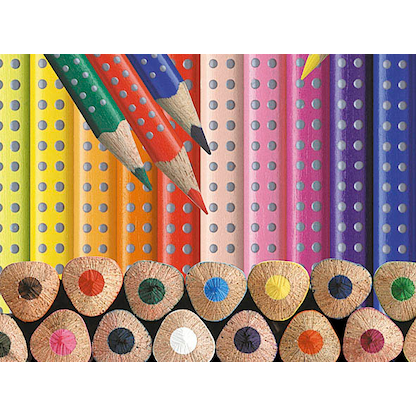 Artikelbild 3 für FABER-CASTELL Colour GRIP Buntstifte farbsortiert, 12 St., Artikelnummer 570804