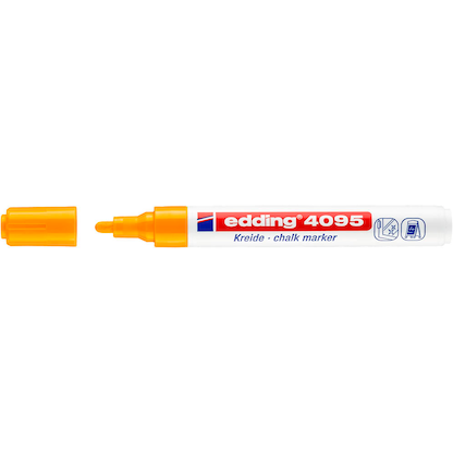 Artikelbild für edding 4095 Kreidemarker orange 2,0 - 3,0 mm, 1 St., Artikelnummer 898318
