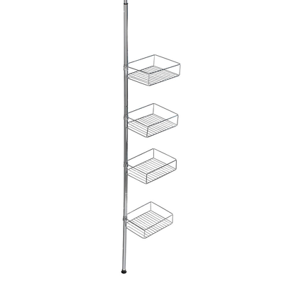 Artikelbild 24 für WENKO Teleskop-Duschregal Domaso silber 25,0 x 20,0 x 65,0 - 275,0 cm, Artikelnummer 530511