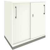 Artikelbild 1 für fm Schiebetürenschrank Oldenburg, 4260672331093 weiß 1 Fachboden 80,0 cm 78,1 cm, Artikelnummer 565447