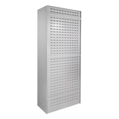 Artikelbild 3 für ADB Metallschrank 40521 lichtgrau 78,0 x 38,0 x 193,0 cm, aufgebaut, Artikelnummer 204499