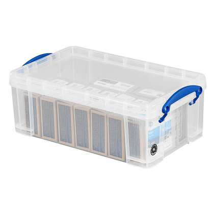 Artikelbild 6 für Really Useful Box Aufbewahrungsbox 5,0 l transparent 34,0 x 20,0 x 12,5 cm, Artikelnummer 327820