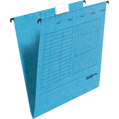 Artikelbild für 25 FALKEN Hängemappen UNIREG blau, Artikelnummer 633651