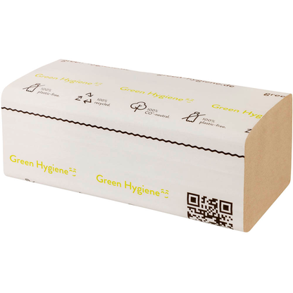 Artikelbild für Green Hygiene® Papierhandtücher FALK Zick-Zack-Falzung 1-lagig 5.000 Tücher, Artikelnummer 508362