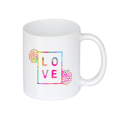 Artikelbild 4 für plottiX Keramiktasse für Tassenpresse weiß, Artikelnummer 771797