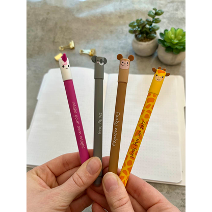 Artikelbild 6 für EBERHARD FABER Animal Erase it! Lama Gelschreiber Einhorn 0,7 mm, Schreibfarbe: blau, 1 St., Artikelnummer 590147