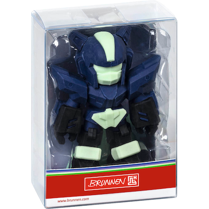 Artikelbild 3 für BRUNNEN Radiergummi ROBOT HERO blau, 1 St., Artikelnummer 689677