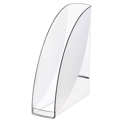 Artikelbild 2 für cep Stehsammler Ice Black 1006740711 schwarz-transparent Kunststoff, DIN A4, Artikelnummer 260291