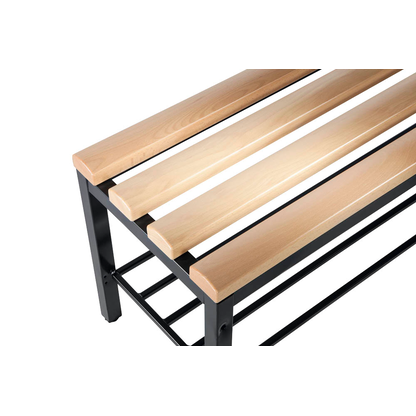 Artikelbild 4 für CP Garderobenbank mit Haken und Schuhrost Basic 8050-110 S10001 buche Holz 100,0 cm, Artikelnummer 523478