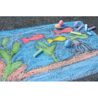 Artikelbild 4 für EBERHARD FABER Straßenmalkreide farbsortiert 50 St., Artikelnummer 198222