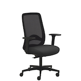 Artikelbild 1 für Mayer Bürostuhl, 2338 Stoff schwarz, Gestell schwarz, Artikelnummer 180236