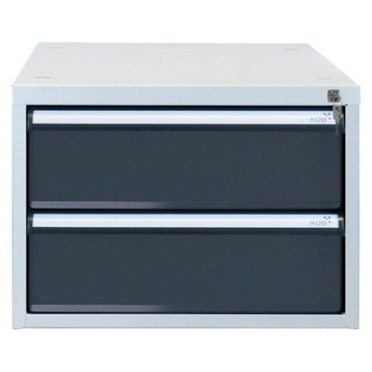 Artikelbild 16 für ADB Schubladenbox anthrazit 51542, mit 2 Schubladen, Artikelnummer 205086