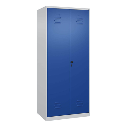 Artikelbild 2 für CP Putzmittelschrank Classic PLUS 080100-02 S10003 enzianblau, lichtgrau 80,0 x 50,0 x 185,0 cm, aufgebaut, Artikelnummer 318947