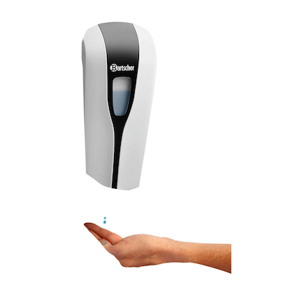 Artikelbild 2 für Bartscher Desinfektionsspender IRS 1L-W 850027 weiß, schwarz Kunststoff mit Sensor 1,0 l, Artikelnummer 428088