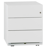 Artikelbild 1 für BISLEY Note Rollcontainer verkehrsweiß 3 Auszüge 42,0 x 56,5 x 49,5 cm, Artikelnummer 272512