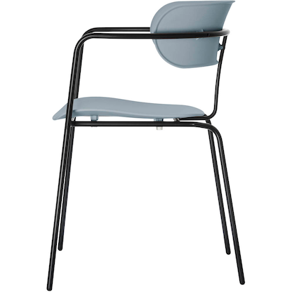 Artikelbild 5 für 2 meet powered by PAPERFLOW Besucherstühle BISTRO CHBISX2.01.06 blau Kunststoff, Artikelnummer 545887