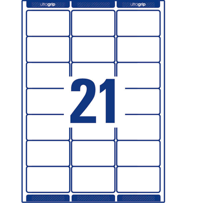 Artikelbild 9 für 210 AVERY Zweckform Adressetiketten 7160-10 weiß 63,5 x 38,1 mm, Artikelnummer 296733