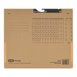 Artikelbild 1 für ELBA Pendelhefter Karton naturbraun 4 x kaufmännische Heftung, Artikelnummer 332617