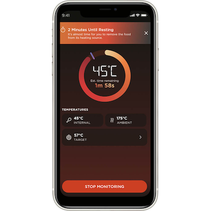 Artikelbild 2 für NINJA® ProChef WP100EU Kerntemperatur-Lebensmittelthermometer schwarz, Artikelnummer 455768