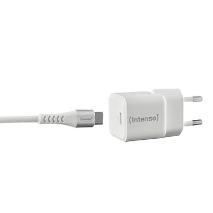 Artikelbild 3 für Intenso W30C + C315C USB-C Kabel GaN-Ladeadapter weiß, 30 Watt, Artikelnummer 514249