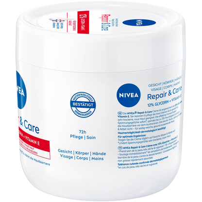 Artikelbild 3 für NIVEA Repair & Care Hautcreme 400,0 ml, Artikelnummer 578918