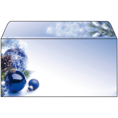 Artikelbild 19 für 50 SIGEL Weihnachtsbriefumschläge Blue Harmony DIN lang ohne Fenster, Artikelnummer 322818