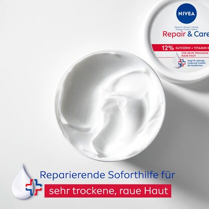 Artikelbild 2 für NIVEA Repair & Care Hautcreme 400,0 ml, Artikelnummer 578918